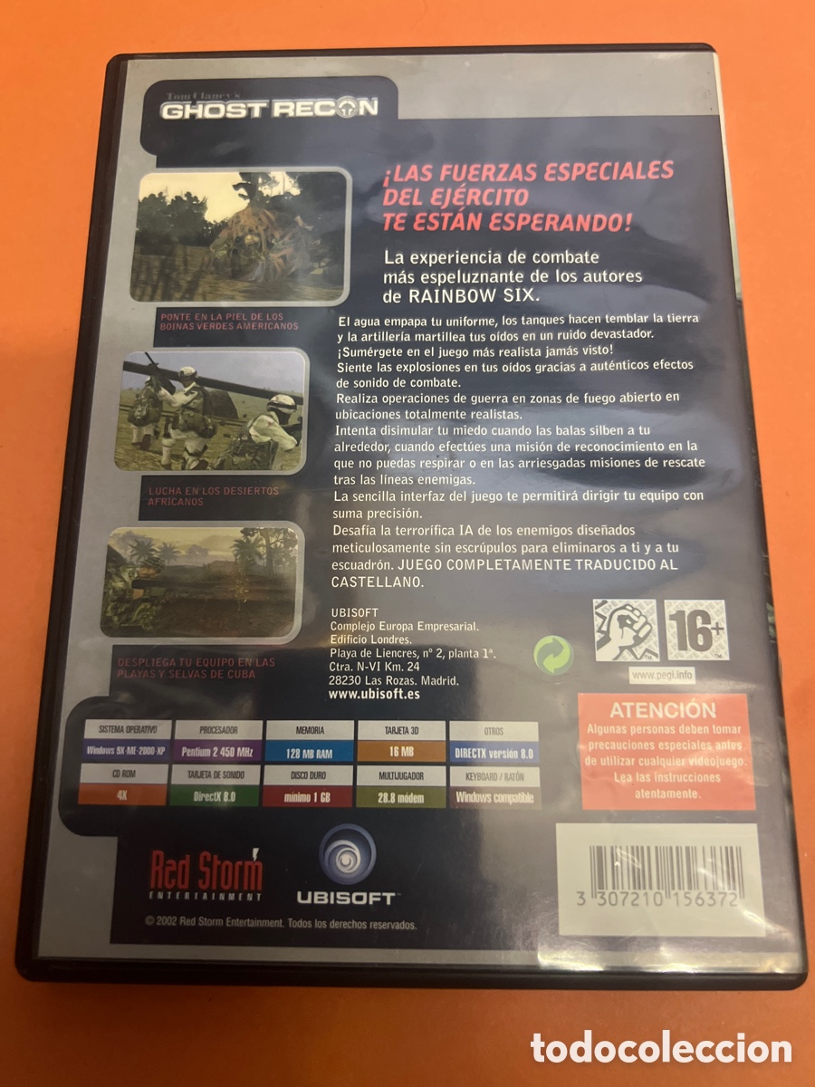 Videojuegos y consolas: T2/B1/234. Ghost Recon 2 pc juego - Foto 2
