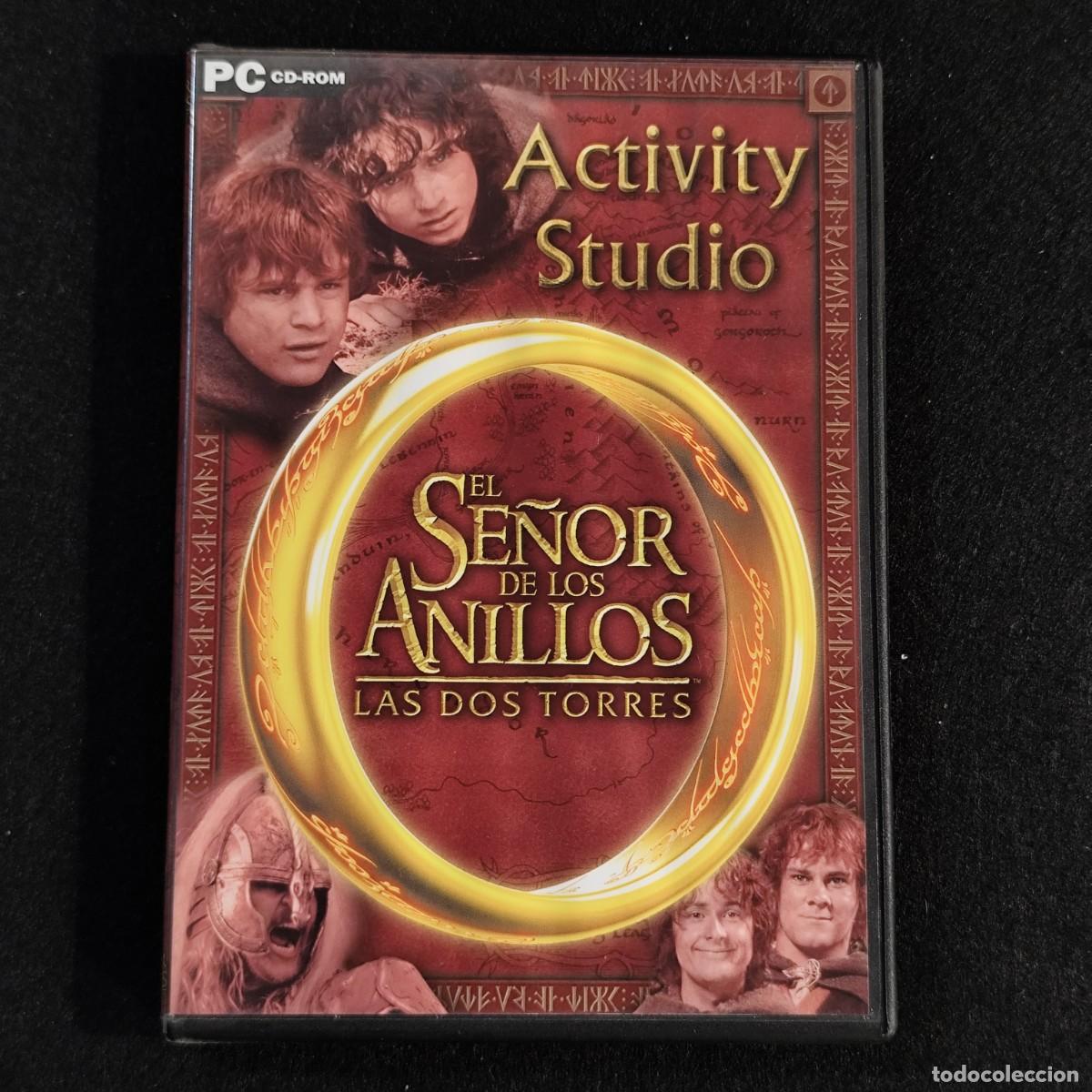 Videojuegos y consolas: EL SE&Ntilde;OR DE LOS ANILLOS - LAS DOS TORRES - ACTIVITY STUDIO - PC CD-ROM - VIDEOJUEGO ? - Foto 1
