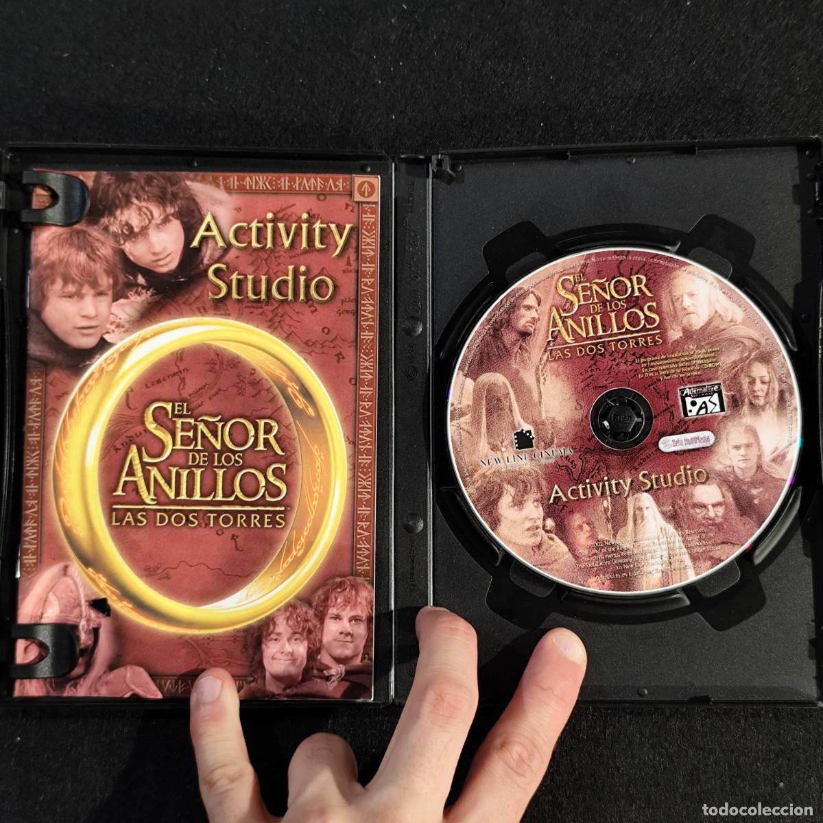Videojuegos y consolas: EL SE&Ntilde;OR DE LOS ANILLOS - LAS DOS TORRES - ACTIVITY STUDIO - PC CD-ROM - VIDEOJUEGO ? - Foto 4