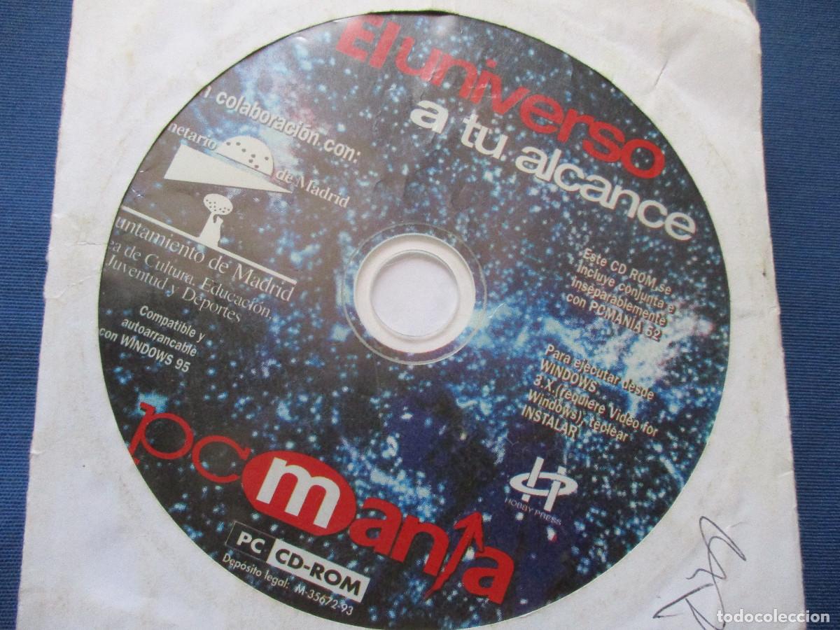 Videojuegos y consolas: PC CD-ROM / PC MAN&Iacute;A 52 - EL UMIVERSO A TU ALCANCE - Foto 1