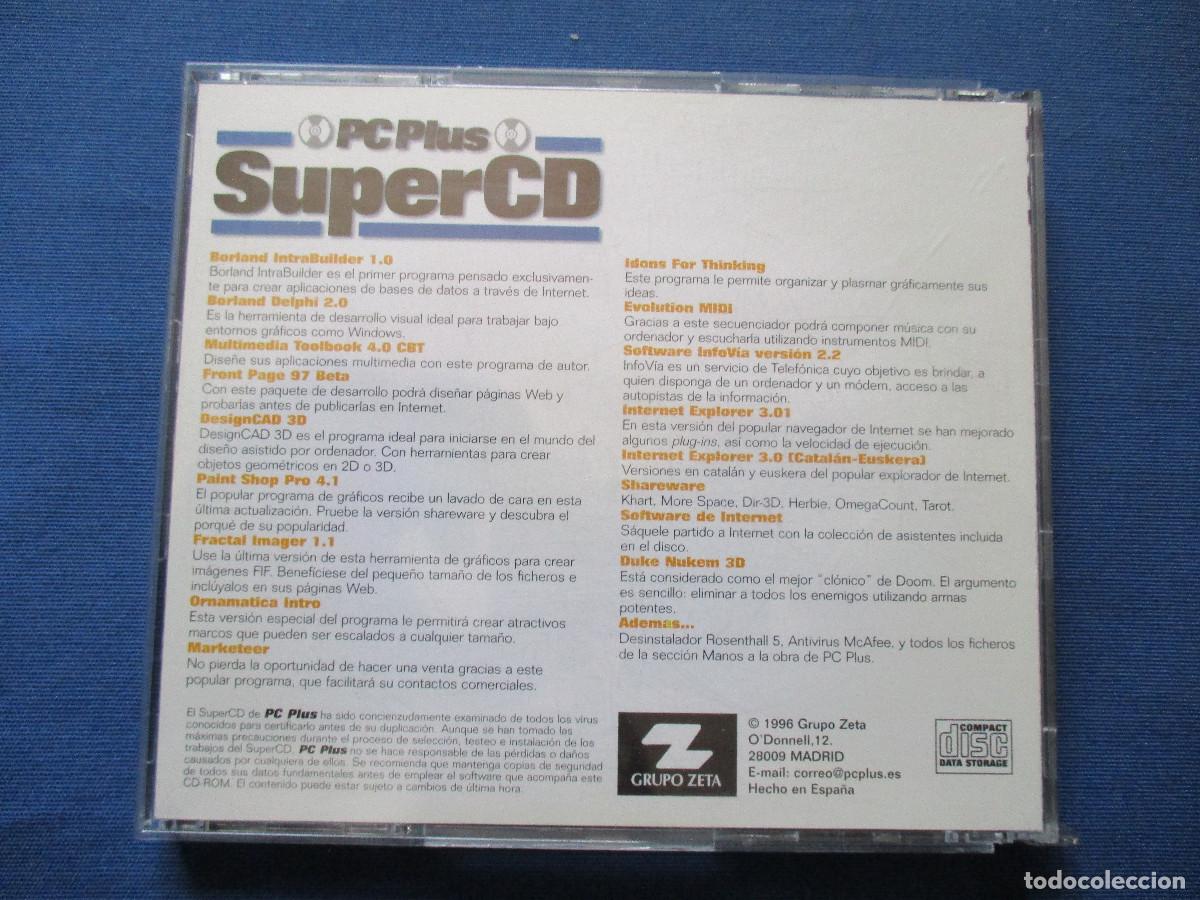 Videojuegos y consolas: PC CD-ROM / PC PLUS SUPERCD 2 - Foto 2
