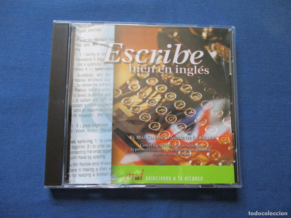 Videojuegos y consolas: PC CD-ROM / ESCRIBE BIEN EN INGL&Eacute;S &middot; EL M&Aacute;S COMPLETO ASISTENTE DE INGL&Eacute;S - Foto 1