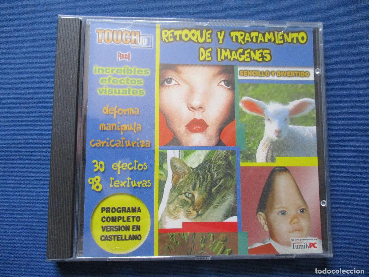Videojuegos y consolas: PC CD-ROM / RETOQUE Y TRATAMIENTO DE IM&Aacute;GENES - PROGRAMA COMPLETO VERSI&Oacute;N EN CASTELLANO - Foto 1