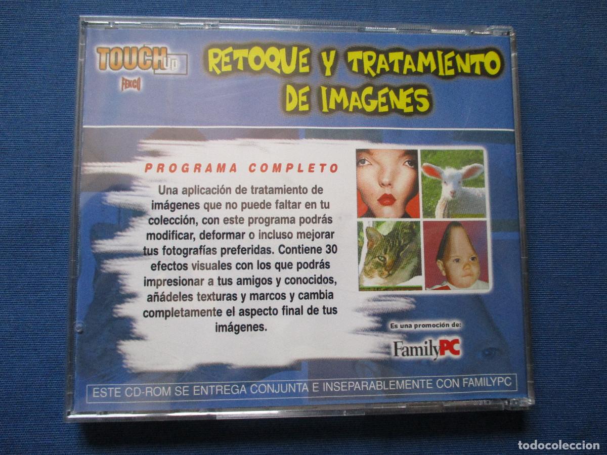 Videojuegos y consolas: PC CD-ROM / RETOQUE Y TRATAMIENTO DE IM&Aacute;GENES - PROGRAMA COMPLETO VERSI&Oacute;N EN CASTELLANO - Foto 2