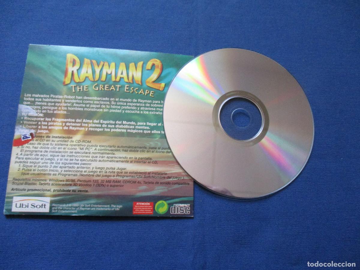 Videojuegos y consolas: PC CD &middot; RAYMAN 2 THE GREAT ESCAPE - Foto 2
