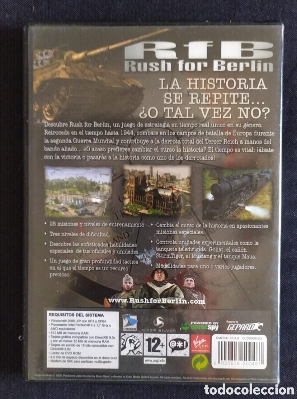 Videojuegos y consolas: JUEGO PC RUSH FOR BERLIN - Foto 3