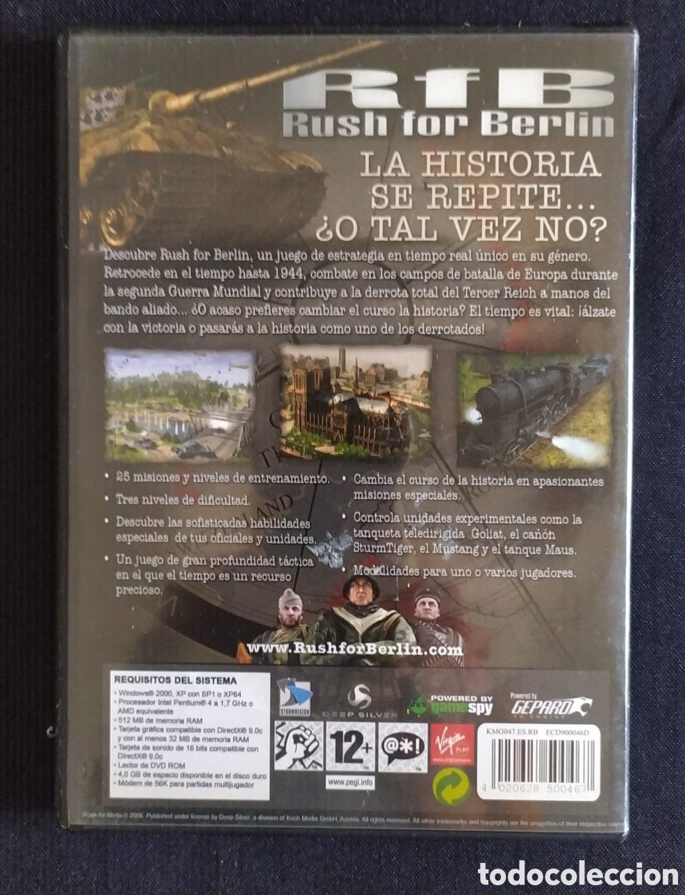 Videojuegos y consolas: JUEGO PC RUSH FOR BERLIN - Foto 4