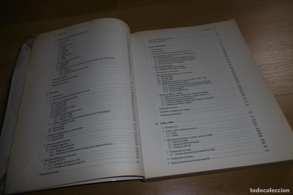 Videojuegos y consolas: LIBRO PC PROGRAMACION BASIC PARA MICROCOMPUTADORAS - Foto 6