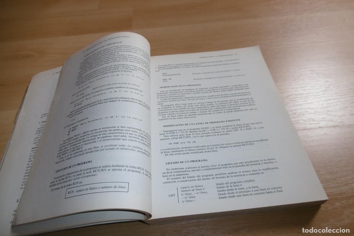 Videojuegos y consolas: LIBRO PC PROGRAMACION BASIC PARA MICROCOMPUTADORAS - Foto 9
