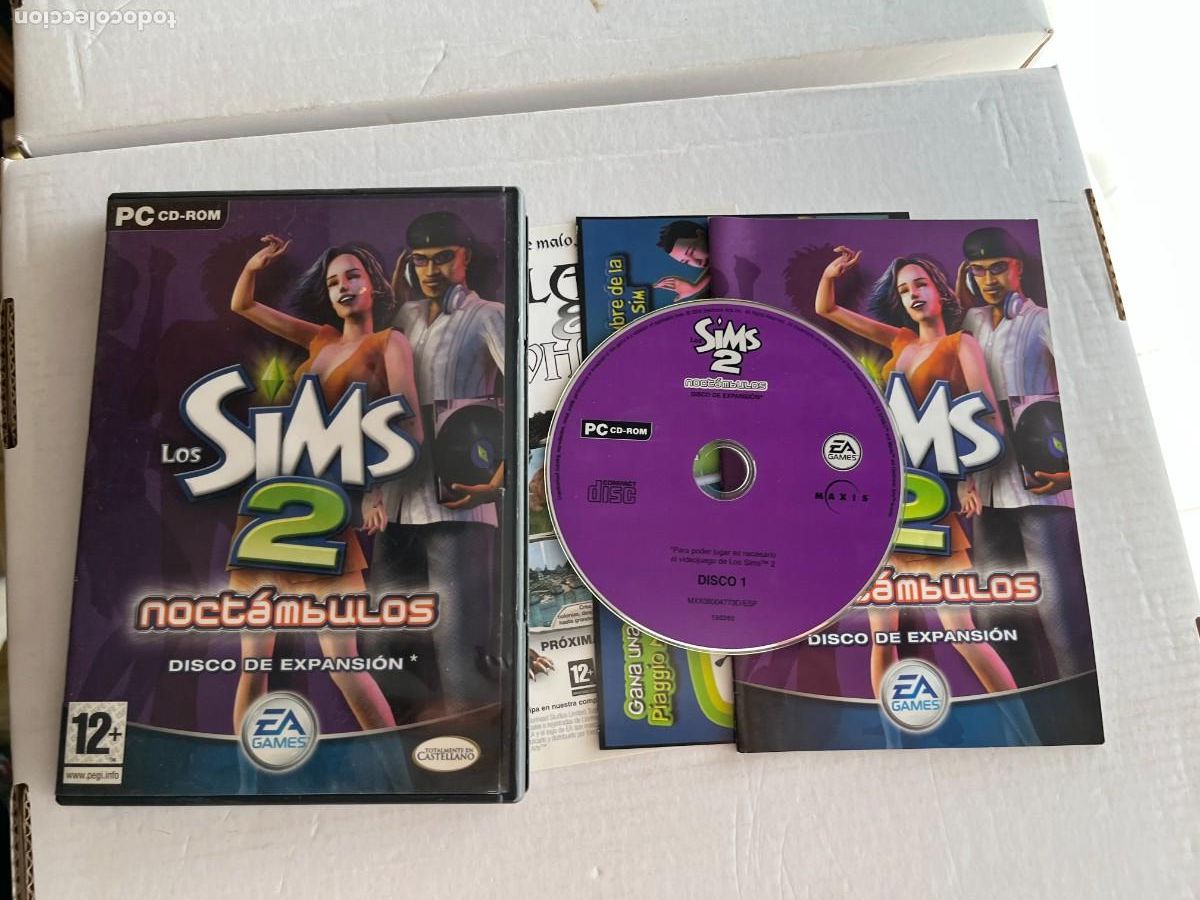 Videojuegos y consolas: LOS SIMS 2 NOCTAMBULOS - PC KREATEN - Foto 1