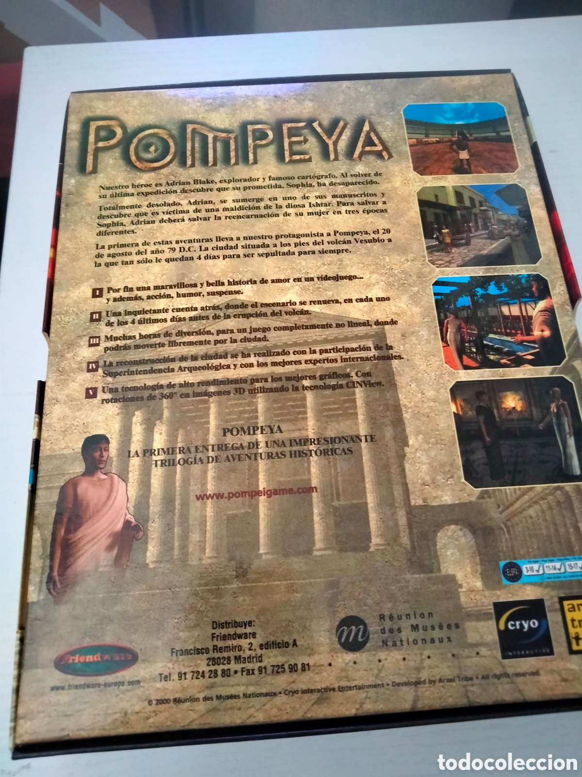 Videojuegos y consolas: Pompeya La leyenda del Vesubio. PC - Foto 2