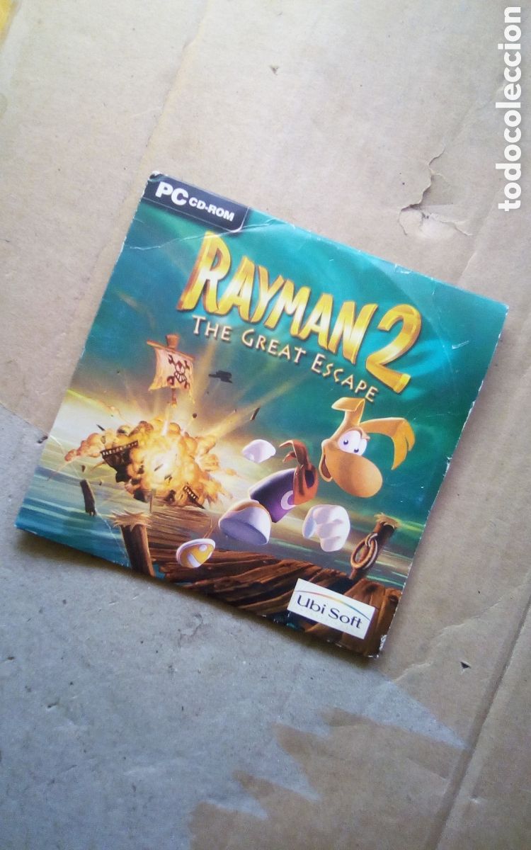 Videojuegos y consolas: PC CD-ROM. Rayman 2. The great escape. Ubi Soft 1999. - Foto 1
