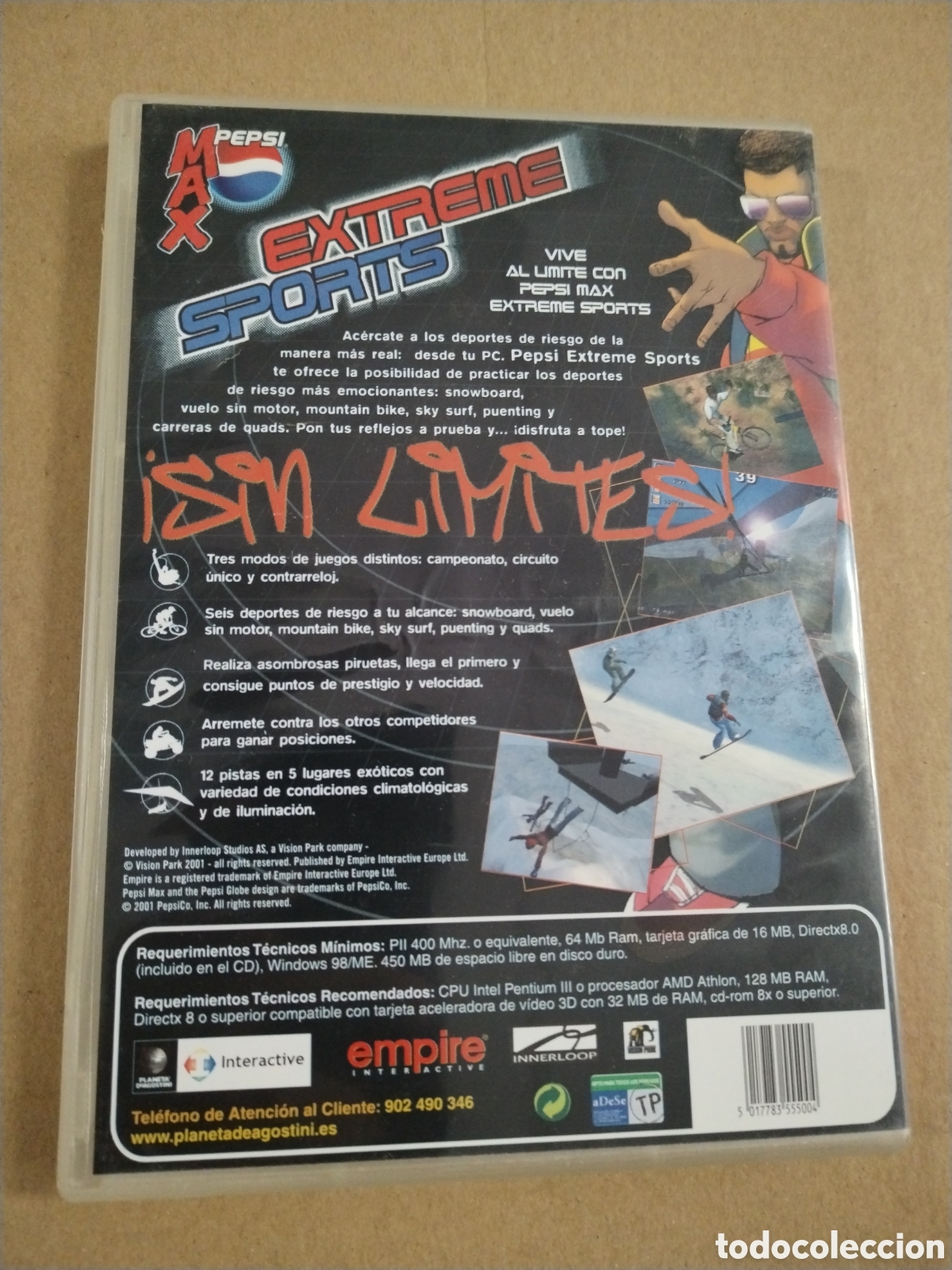 Videojuegos y consolas: EXTREME SPORTS - PEPSI MAX. PC - Foto 2