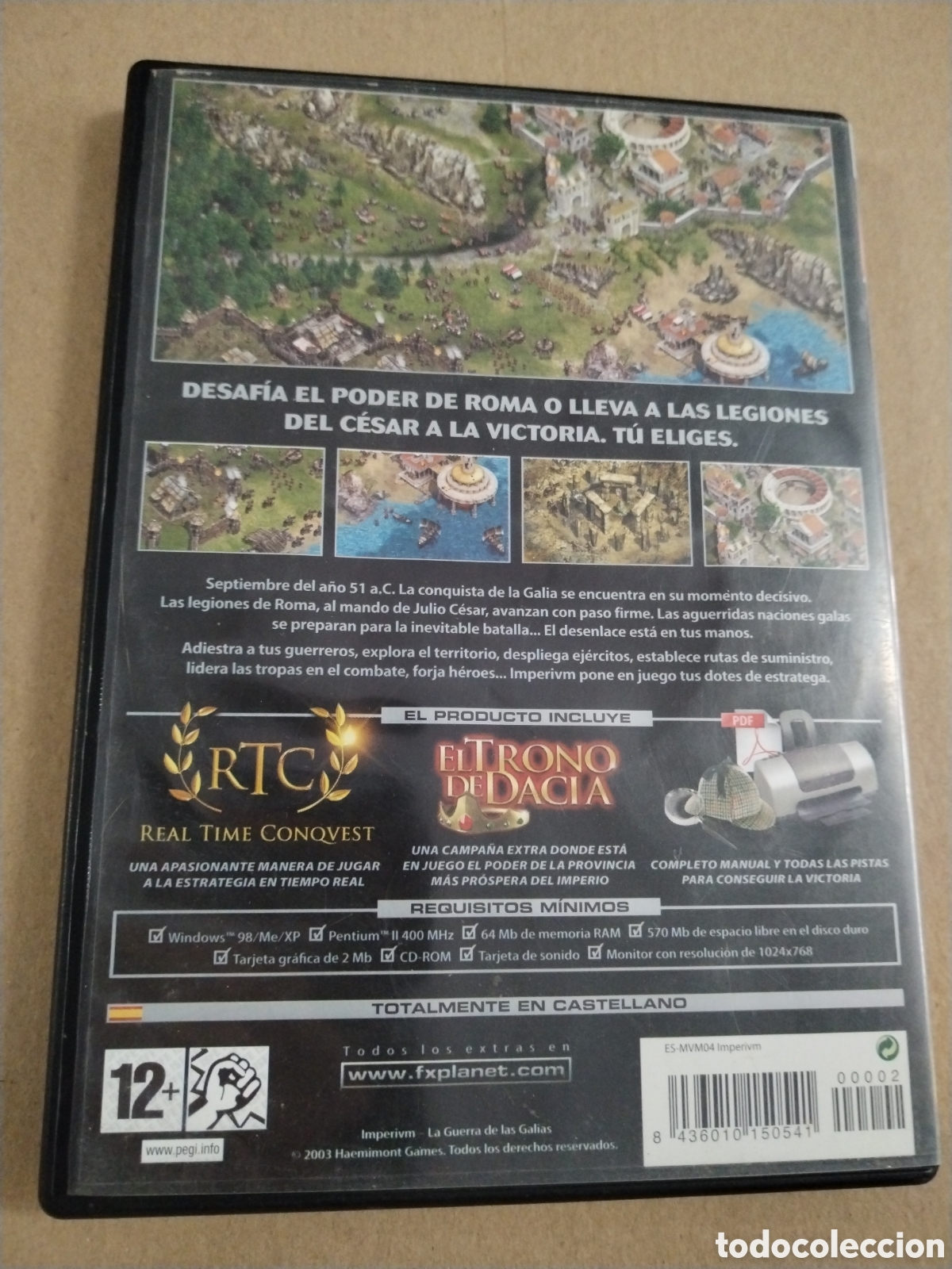 Videojuegos y consolas: IMPERIUM. LA GUERRA DE LAS GALIAS. PC - Foto 2