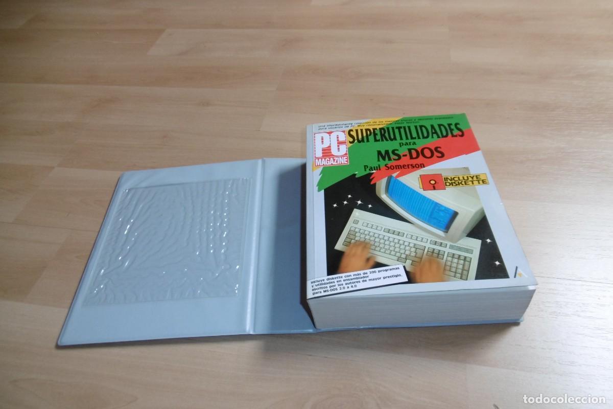 Videojuegos y consolas: LIBRO SUPERUTILIDADES PARA MS-DOS. ENORME!!! PC MAGAZINE - Foto 1