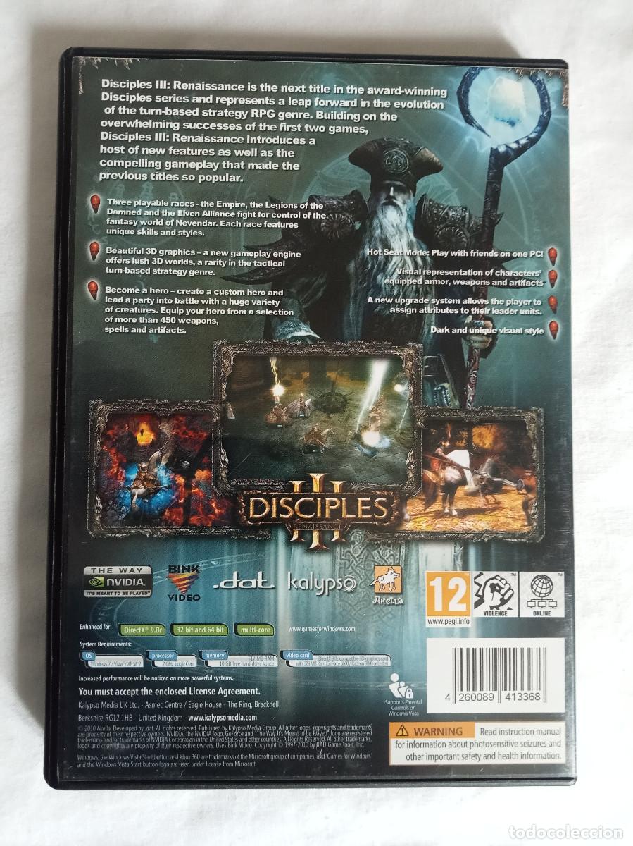 Videojuegos y consolas: Disciples III Renaissance PC - Videojuego PC Rol - Foto 2