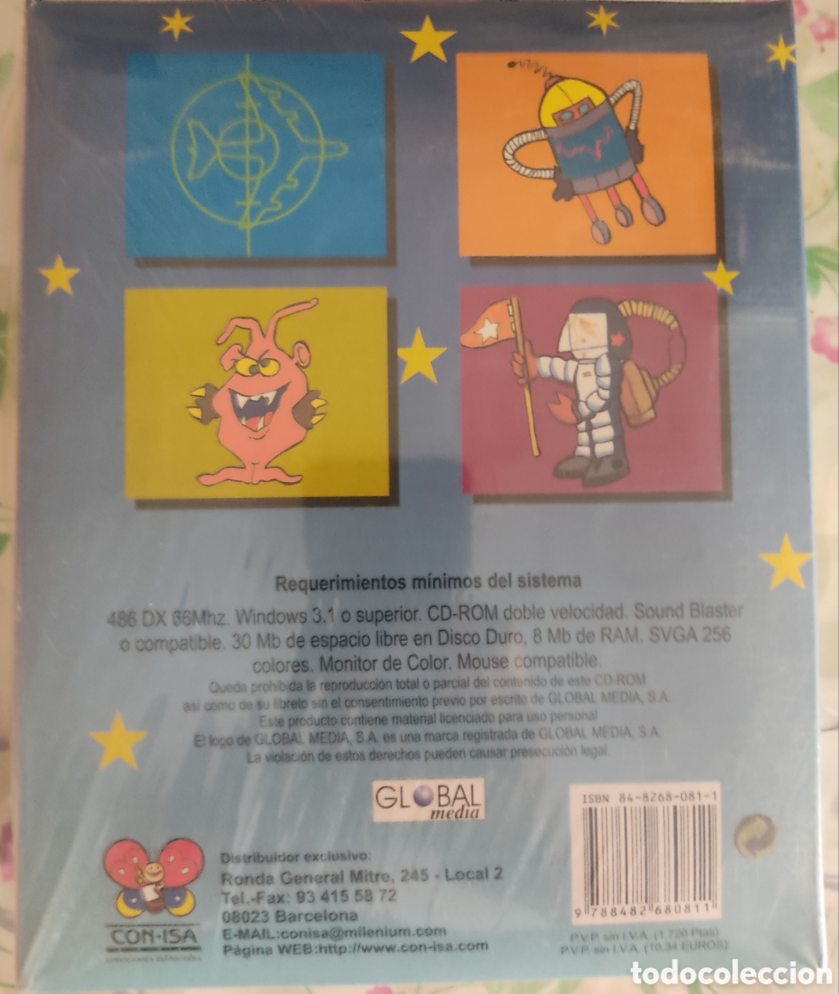 Videojuegos y consolas: Juego PC Aventuras en el espacio, precintado - Foto 2