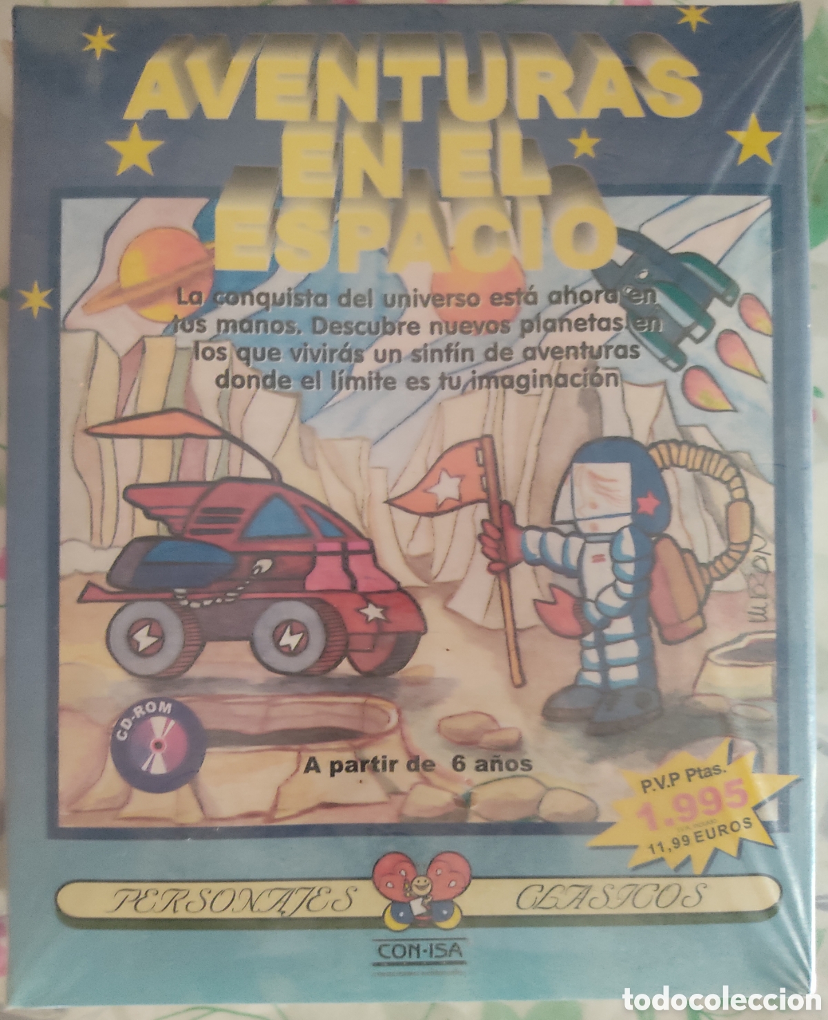 Videojuegos y consolas: Juego PC Aventuras en el espacio, precintado - Foto 1