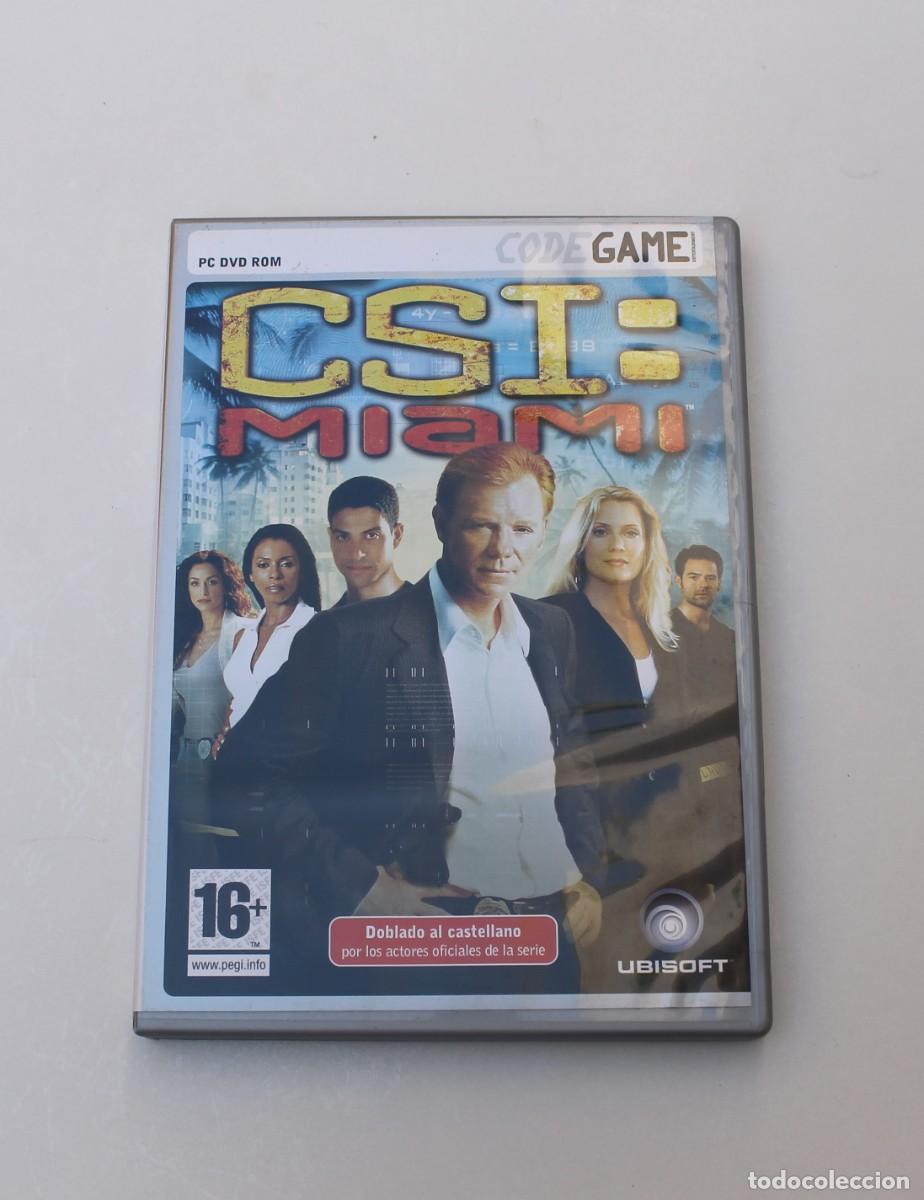 Videojuegos y consolas: JUEGO PARA PC CSI MIAMI - Foto 1