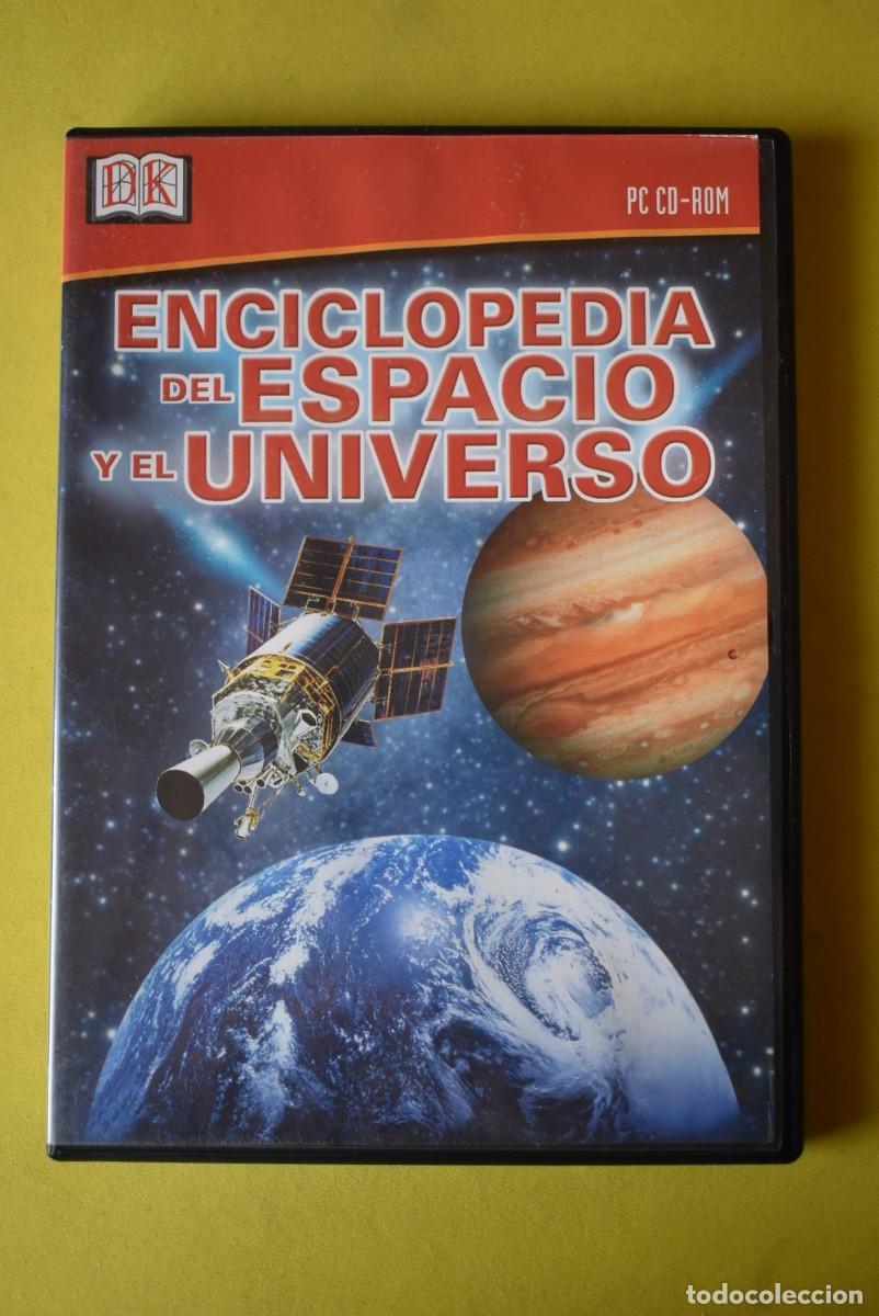 Videojuegos y consolas: CD-ROM. PC. Enciclopedia del espacio y el universo. DK - Foto 1