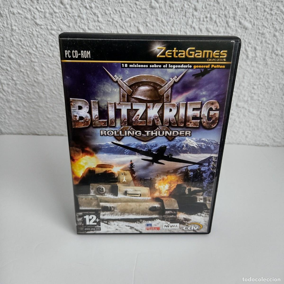 Videojuegos y consolas: Blitzkrieg: Rolling Thunder PC CD-Rom 2 Discos Perfecto Estado Cero Rayones - Foto 1