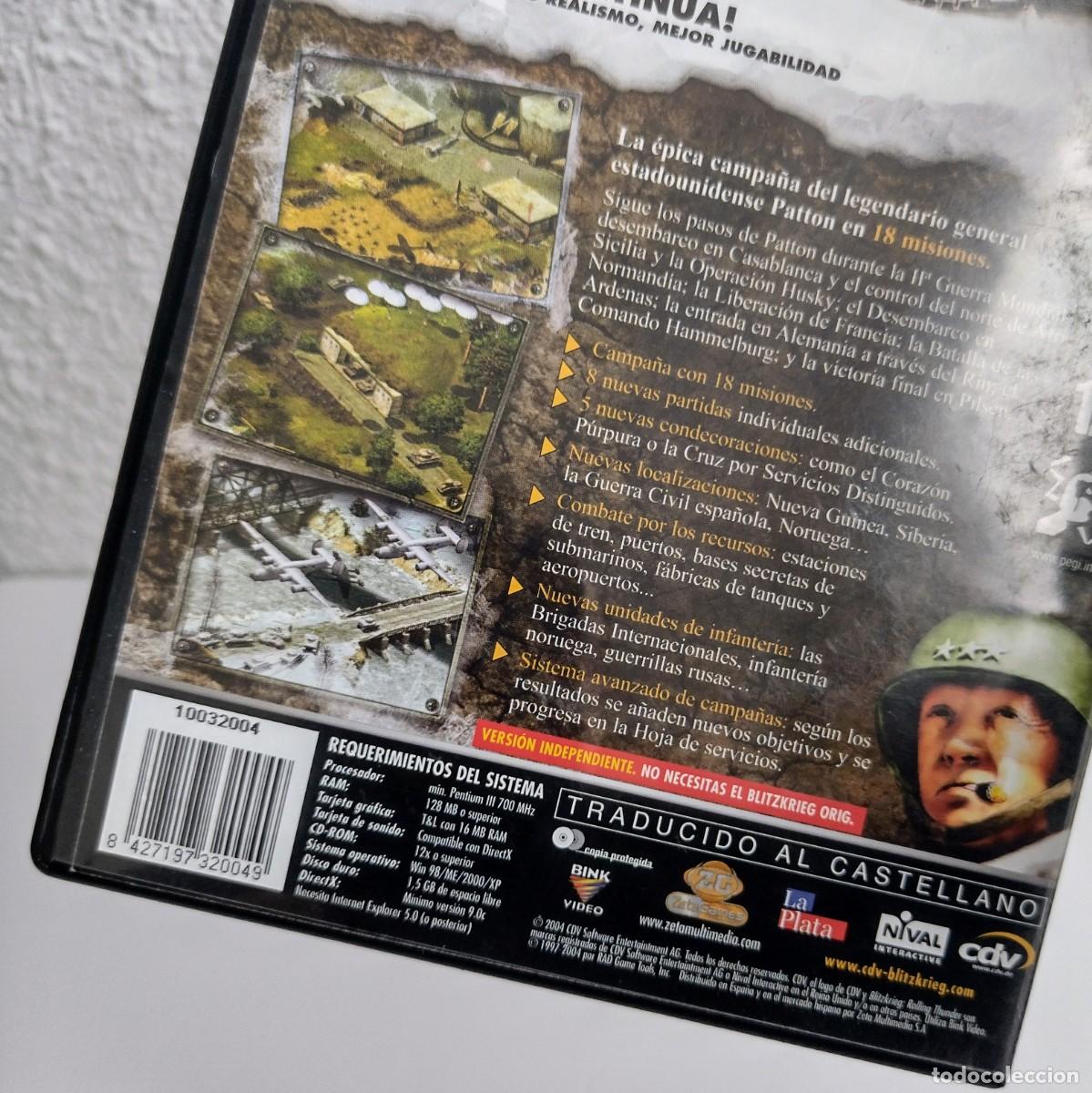 Videojuegos y consolas: Blitzkrieg: Rolling Thunder PC CD-Rom 2 Discos Perfecto Estado Cero Rayones - Foto 4