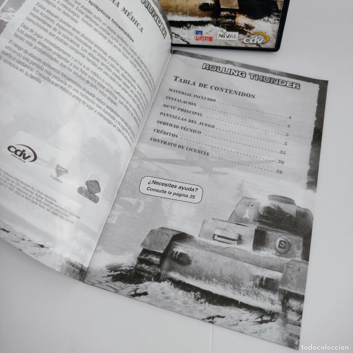 Videojuegos y consolas: Blitzkrieg: Rolling Thunder PC CD-Rom 2 Discos Perfecto Estado Cero Rayones - Foto 9
