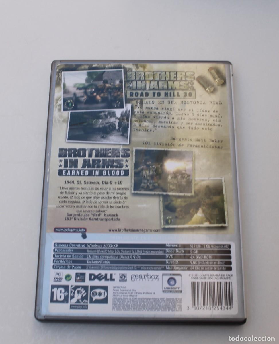 Videojuegos y consolas: JUEGO PARA PC- BROTHERS IN ARMS, PACK - Foto 3