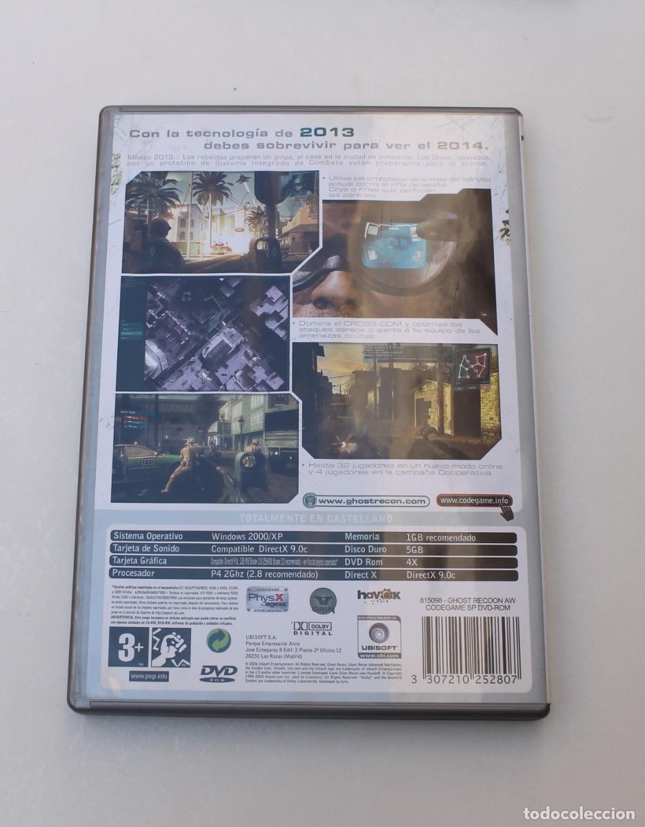 Videojuegos y consolas: JUEGO PC - GHOST RECON- ADVANCED WARFIGHTER - Foto 3