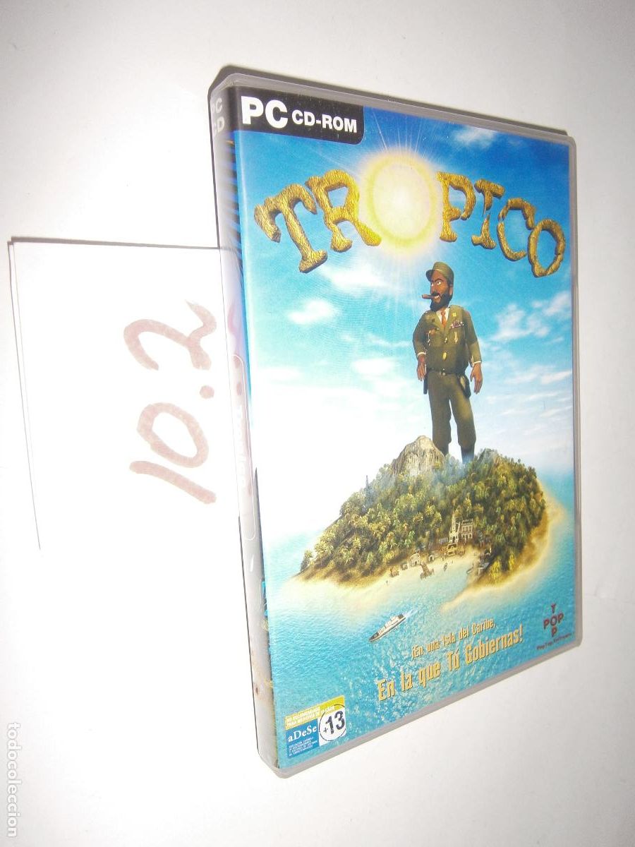Videojuegos y consolas: ANTIGUO JUEGO PARA PC CD-ROM - TROPICO - Foto 1