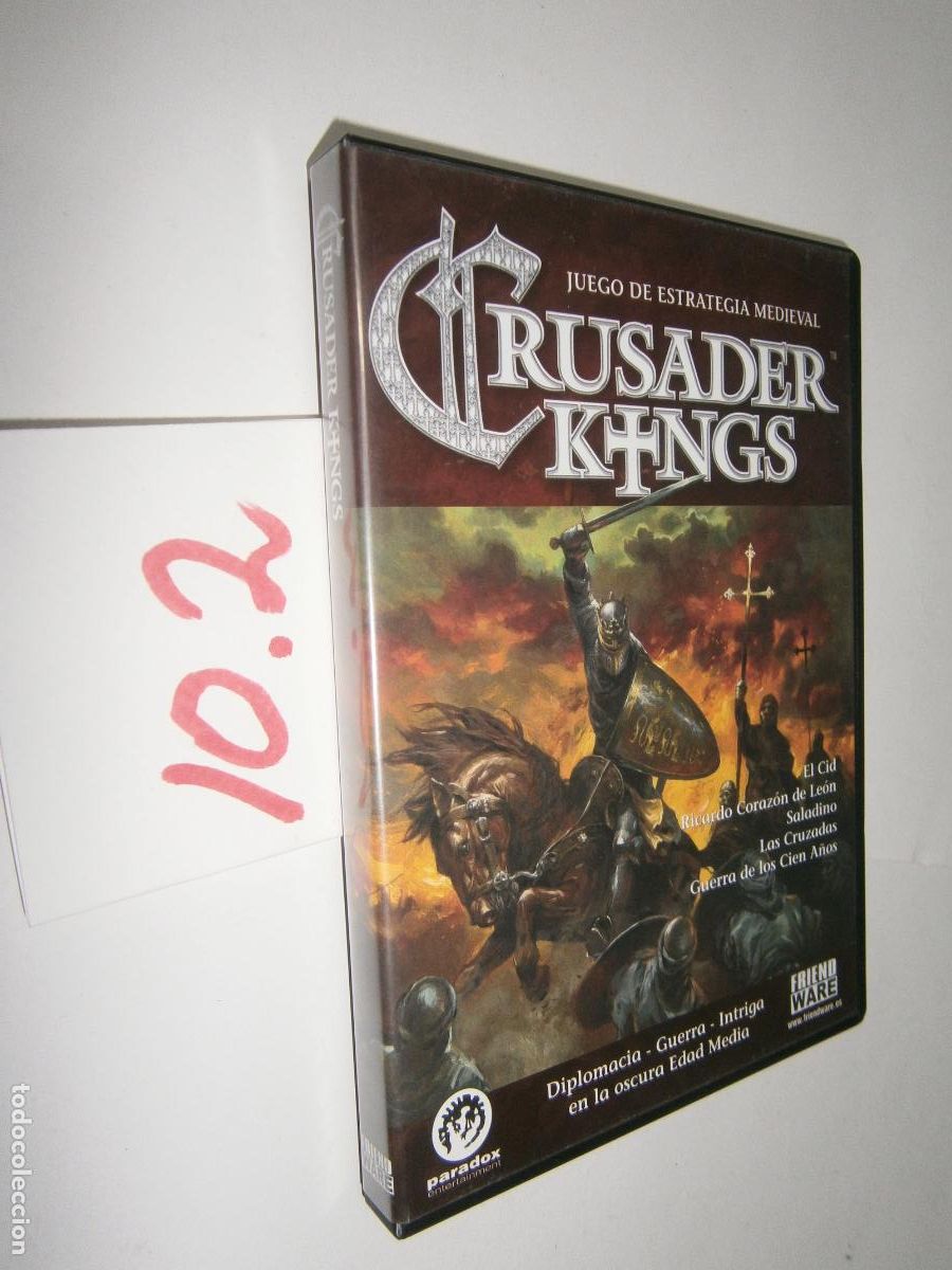 Videojuegos y consolas: ANTIGUO JUEGO PARA PC CD-ROM - CRUSADER KINGS - Foto 1