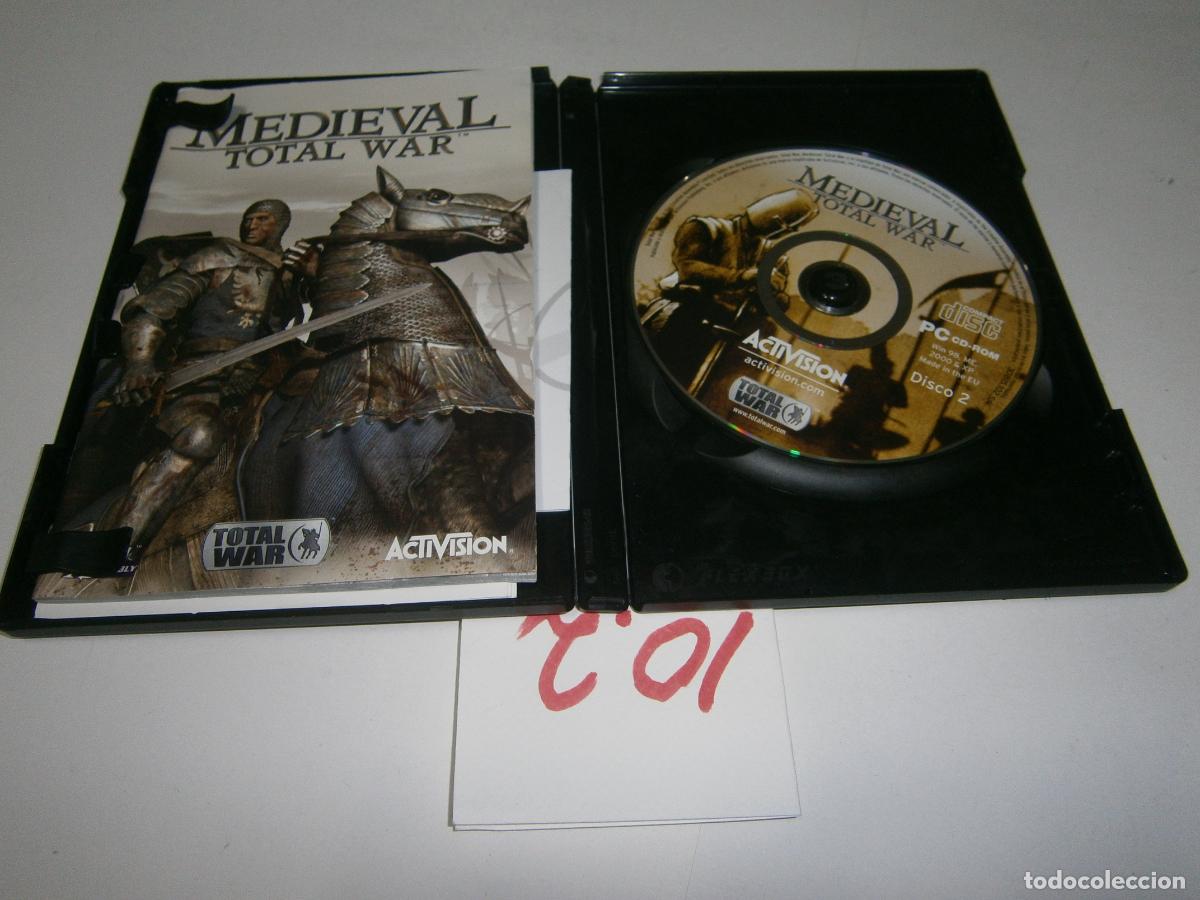 Videojuegos y consolas: ANTIGUO JUEGO PARA PC CD-ROM - MEDIEVAL TOTAL WAR - Foto 2