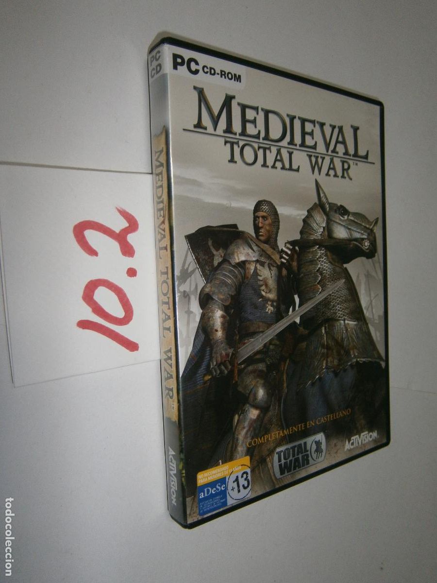 Videojuegos y consolas: ANTIGUO JUEGO PARA PC CD-ROM - MEDIEVAL TOTAL WAR - Foto 1