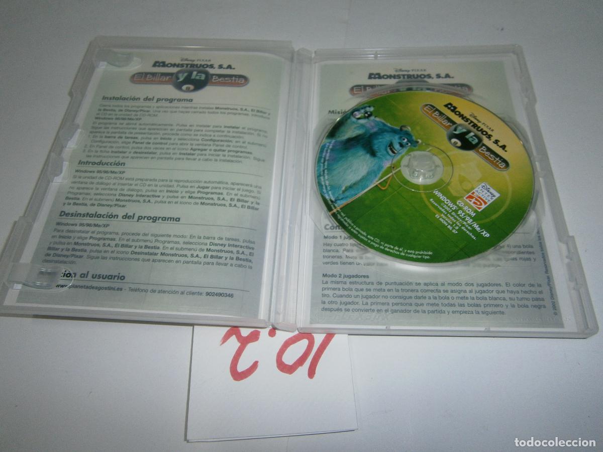 Videojuegos y consolas: ANTIGUO JUEGO PARA PC CD-ROM - MONSTRUOS S.A - Foto 2