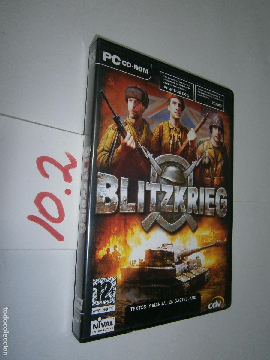 Videojuegos y consolas: ANTIGUO JUEGO PARA PC CD-ROM - BLITZKRIEG - Foto 1