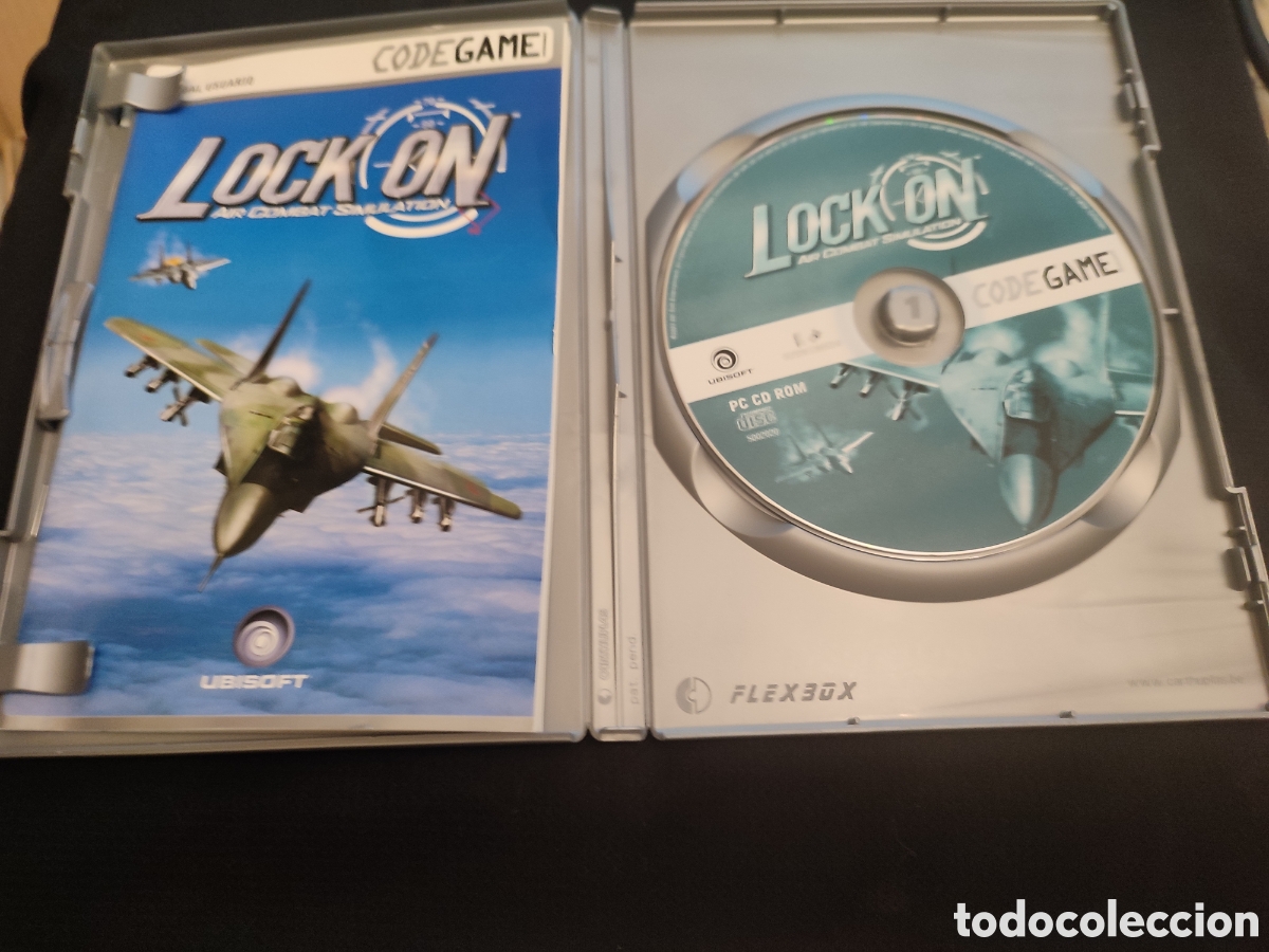 Videojuegos y consolas: Lock on. Air combate simulation. Ubisoft . Code game - Foto 3