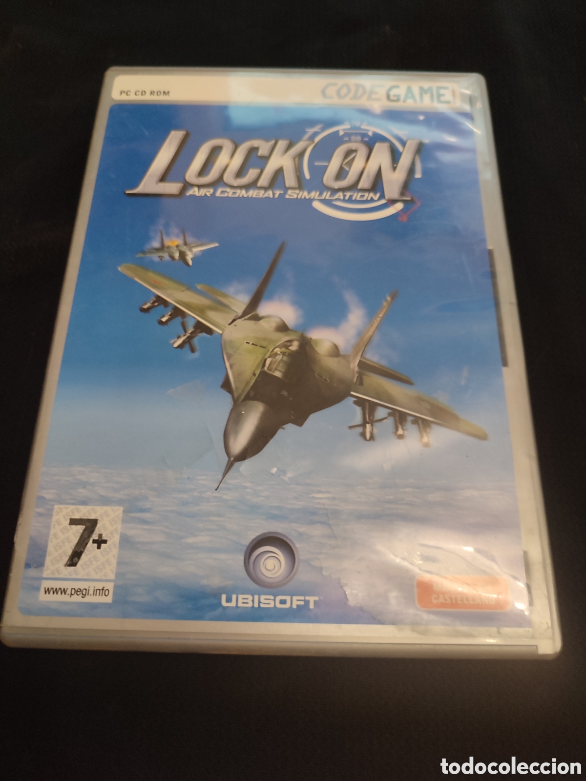 Videojuegos y consolas: Lock on. Air combate simulation. Ubisoft . Code game - Foto 1
