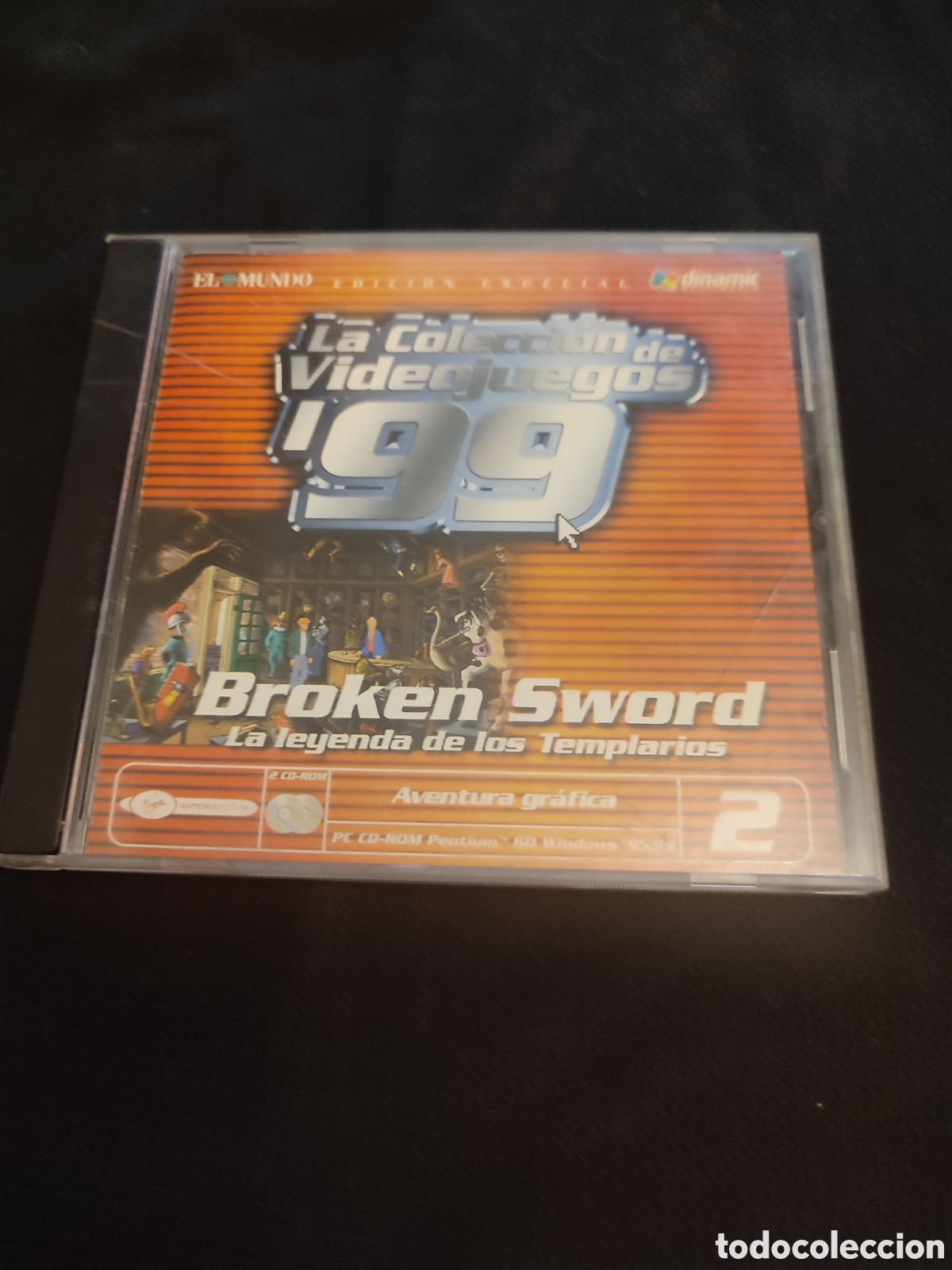 Videojuegos y consolas: Colecci&oacute;n videojuegos 99 pc Broken sword - Foto 1