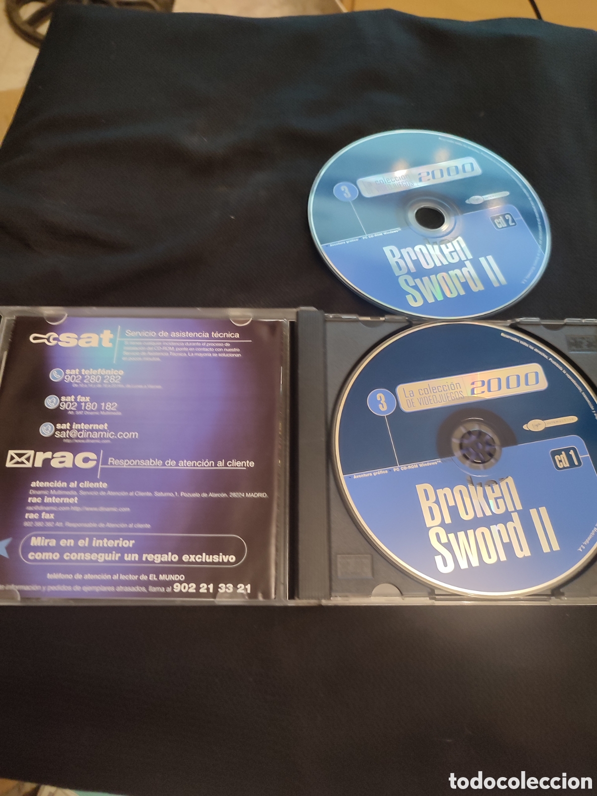 Videojuegos y consolas: Broken Sword 2. Dinamic. Juego pc - Foto 3