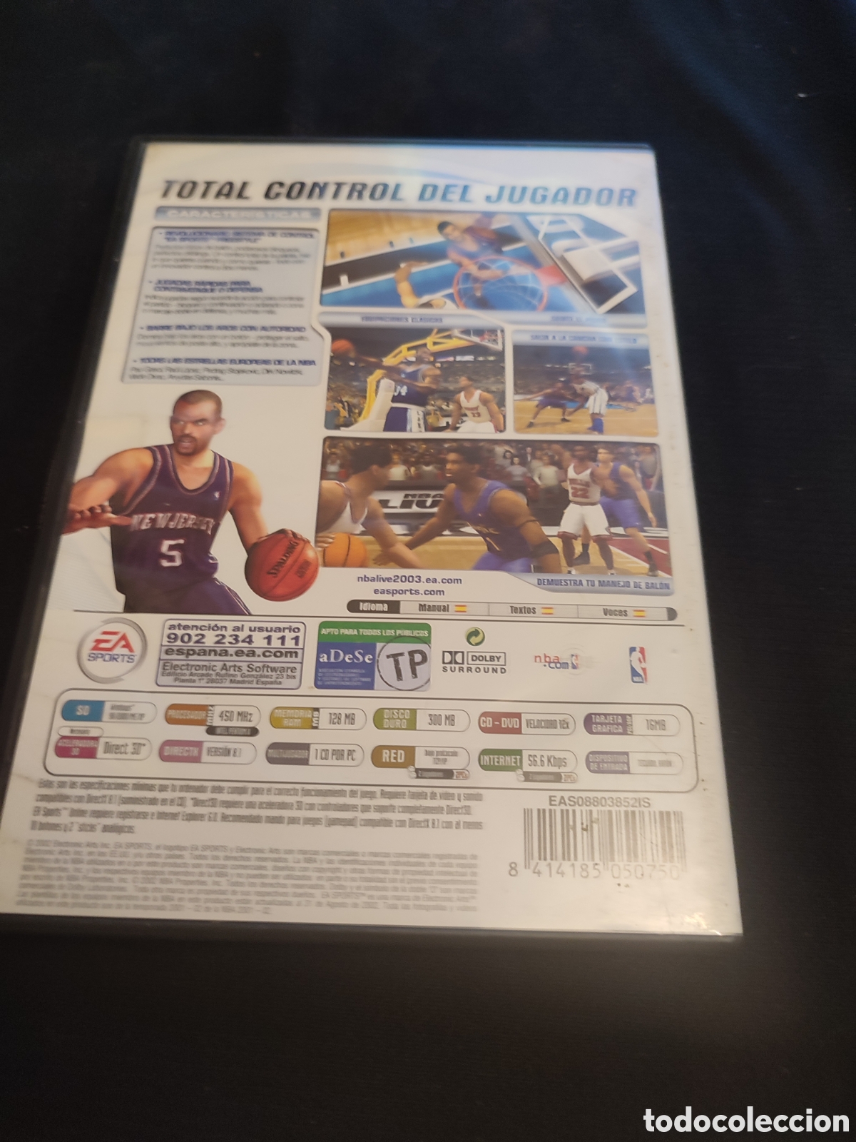 Videojuegos y consolas: NBA Live EA SPORTS 2003 - Foto 2