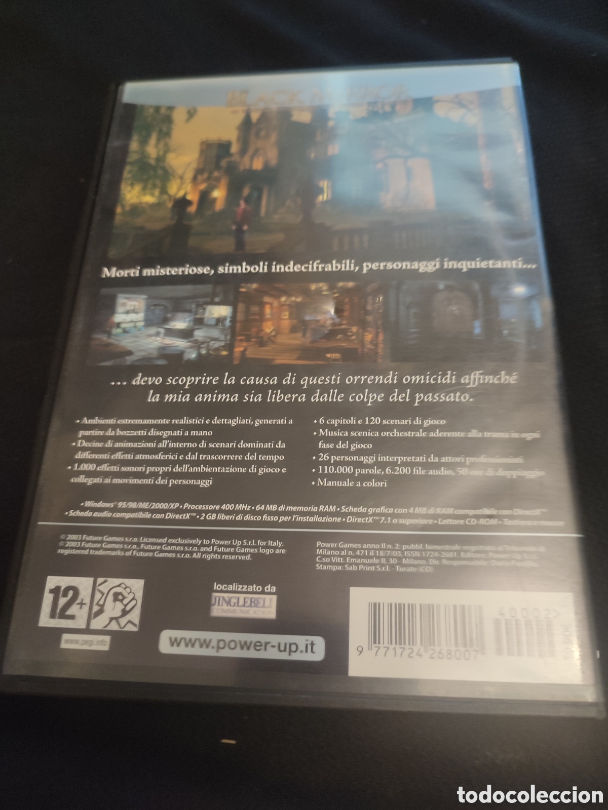Videojuegos y consolas: Black Mirror. Italiano. Pc - Foto 2
