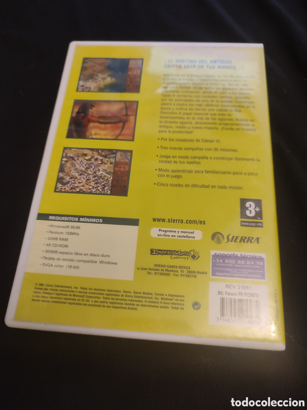 Videojuegos y consolas: Fara&oacute;n. Castellano. Pc - Foto 2