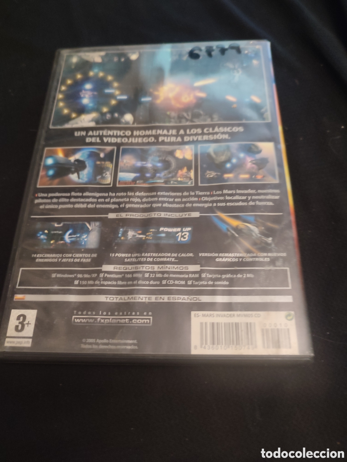 Videojuegos y consolas: Mars Invaders. FX. Apollo Entertainment. Pc - Foto 2