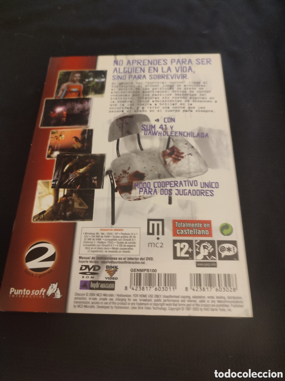 Videojuegos y consolas: Obscure. Punto soft. Pc - Foto 2