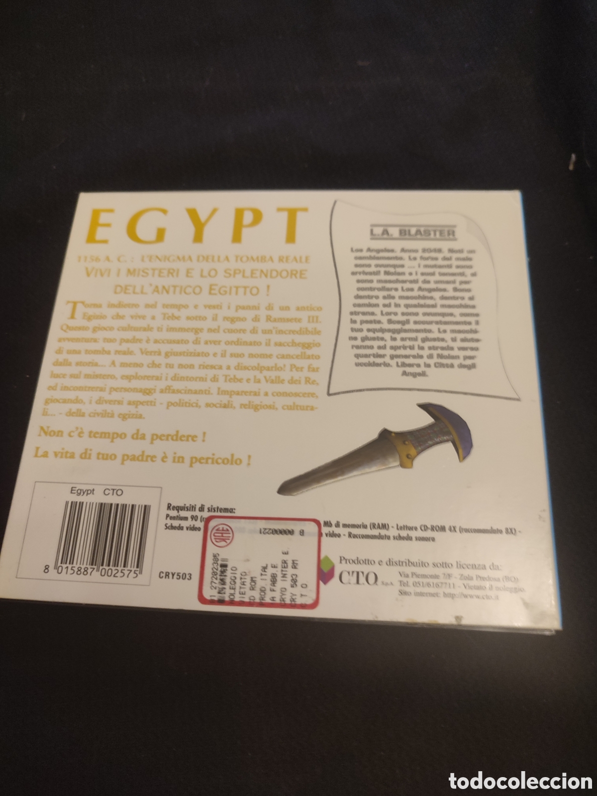 Videojuegos y consolas: Egypt 1156 A.C. Italiano. Pc - Foto 2