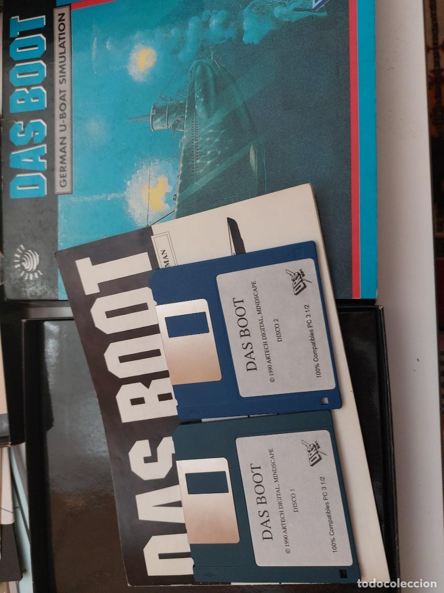 Videojuegos y consolas: Das boot juego diskette pc retro completo - Foto 1
