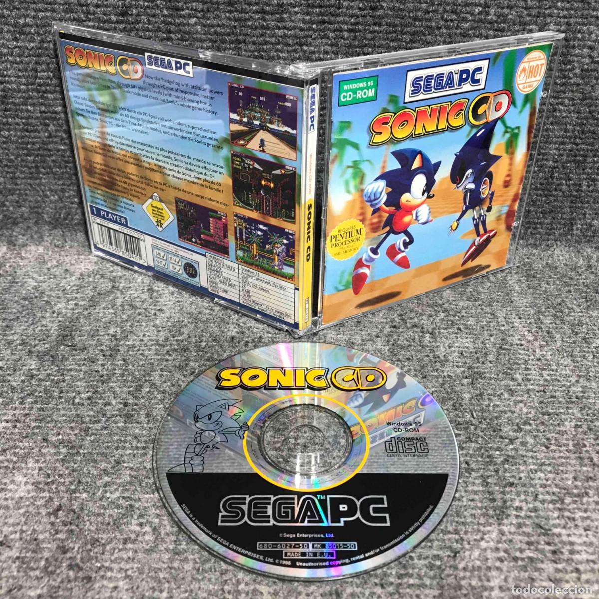 Videojuegos y consolas: SONIC CD PC SEGA 1996 - Foto 2