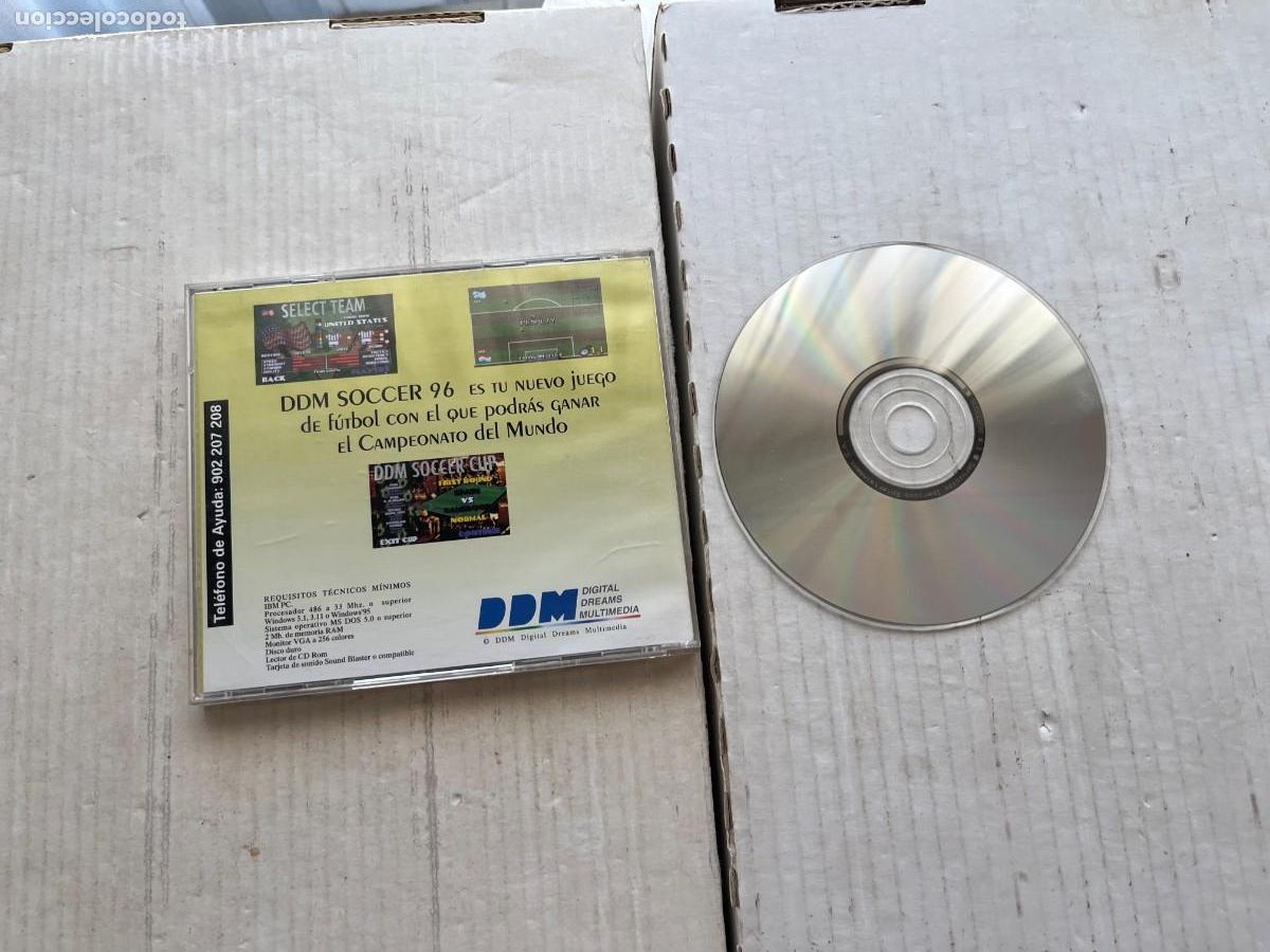 Videojuegos y consolas: SOCCER 96- PC CD KREATEN - Foto 2