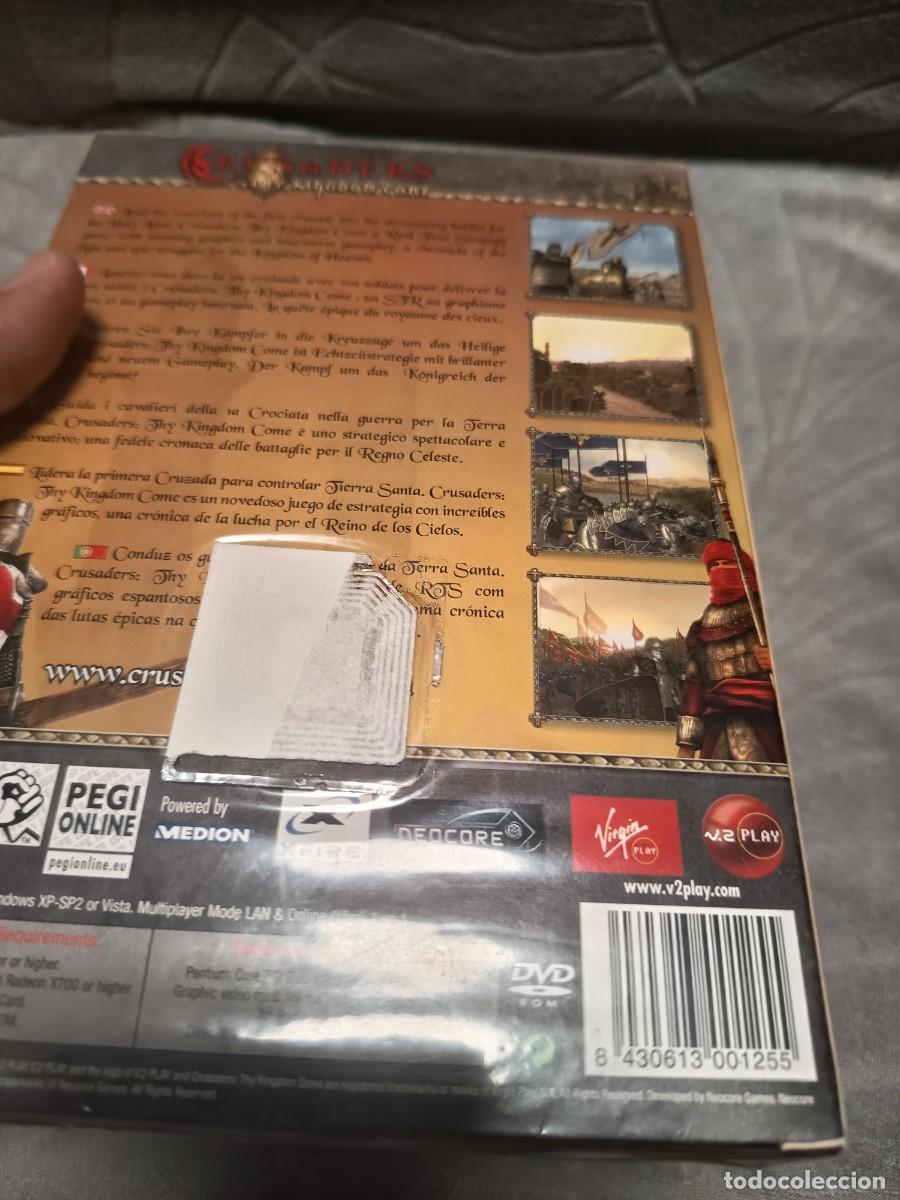 Videojuegos y consolas: Juego PC CRUSADERS THY KINGDOM COME COMO NUEVO PRECINTADO - Foto 5