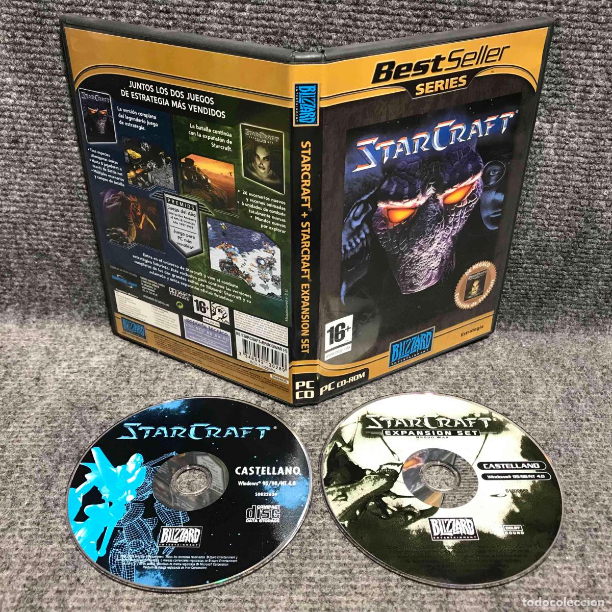 Videojuegos y consolas: STARCRAFT+STARCRAFT EXPANSION SET PC - Foto 1